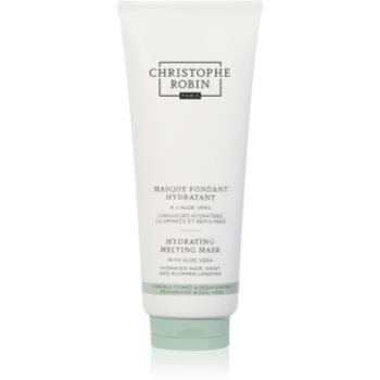 Christophe Robin Hydrating Melting Mask with Aloe Vera masca hidratanta pentru par uscat - imagine 2